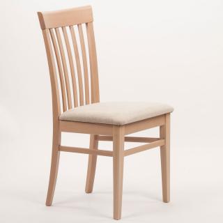 Stima Židle K2 s čalouněným sedákem Odstín: Dub Sonoma, Látky: MIRON beige 71