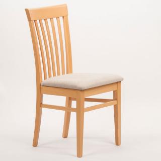 Stima Židle K2 s čalouněným sedákem Odstín: Olše, Látky: MIRON beige 71