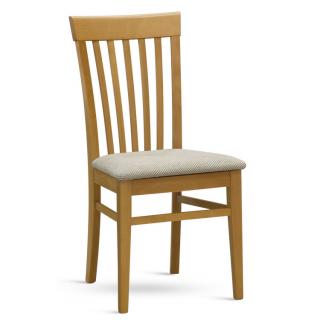 Stima židle K2 - zakázkové látky 1 Barva: Bílá (lak), Látky: BOLTON NEW grigio 2
