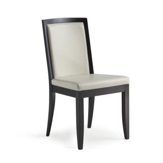 Stima židle NAIMA Barva: Bílá (anilin), Látky: NATIVA azzuro 707