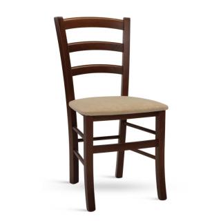 Stima židle PAYSANE - zakázkové látky 1 Barva: Buk, Látky: CARABU arancio 94