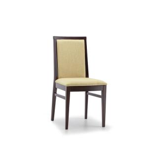 Stima židle SARA Barva: Bílá (anilin), Látky: ANGEL grigio 56