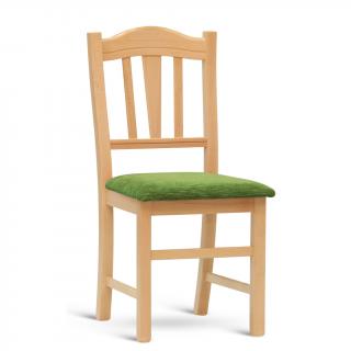 Stima židle SILVANA - zakázkové látky 1 Barva: Buk, Látky: BOLTON NEW arancio 1