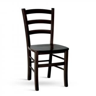 Židle VENEZIA masiv Barva: Wengé