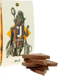 Jordi's čokoláda mléčná 53% cocoa 50g