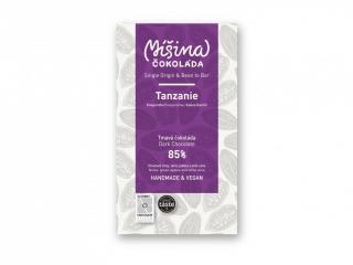 Míšina čokoláda Tmavá 85% Tanzanie 50g
