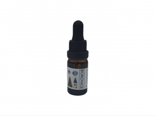 Borovicový esenciální olej Objem: 10 ml, Materiál obalu: Hnědé sklo, Uzávěr: Pipetka
