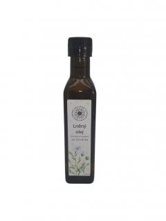 Lněný olej |57+OMEGA 3| sklo  |čirý nebo s lignany Objem: 250 ml, Materiál obalu: Zelené sklo, Uzávěr: Výlevka