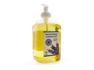 Tekuté mýdlo levandulové  bez palmového oleje¨vegan¨ Objem: 500 ml, Materiál obalu: Plast PET, Uzávěr: Pumpa