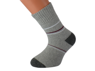 Coolmax ponožky KOSÍKTHERM Barva: Šedé, Velikost: EUR 22-25 (UK 5,5-8)