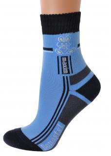 Dětské antibakterální ponožky FELIX KUKS Barva: Modré, Velikost: EUR 22-25 (UK 5,5-8)