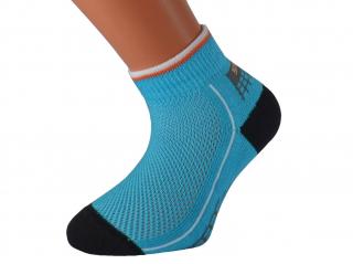 Dětské zdravotní ponožky EMILKID KUKS Barva: Tyrkysové, Velikost: EUR 22-25 (UK 5,5-8)