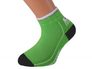 Dětské zdravotní ponožky EMILKID KUKS Barva: Zelené, Velikost: EUR 22-25 (UK 5,5-8)
