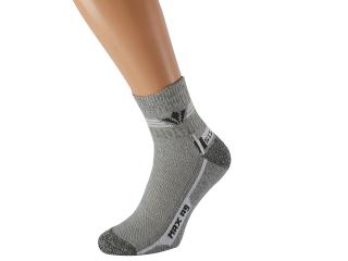 Froté ponožky se stříbrem KRASITO KUKS Barva: Světle šedé, Velikost: EUR 46-48 (UK 11-12)