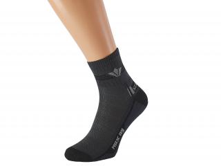 Froté ponožky se stříbrem KRASITO KUKS Barva: Tmavě šedé, Velikost: EUR 36-38 (UK 4-5)