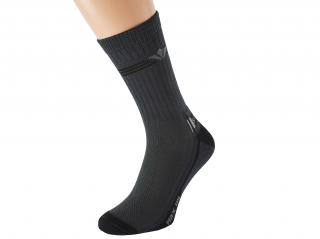 Froté ponožky se stříbrem SITO KUKS Barva: Tmavě šedé, Velikost: EUR 41-42 (UK 7-8)