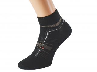 Funkční cyklistické ponožky CYKLOTHERM KUKS Barva: Černé, Velikost: EUR 38-41 (UK 5-7)
