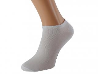 Kotníkové ponožky se stříbrem KRAOBI KUKS Barva: Bílé, Velikost: EUR 35-38 (UK 3-5)