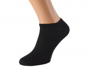 Kotníkové ponožky se stříbrem KRAOBI KUKS Barva: Černé, Velikost: EUR 35-38 (UK 3-5)