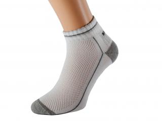 Kotníkové zdravotní ponožky EMIL KUKS Barva: Bílé, Velikost: EUR 39-41 (UK 6-7)