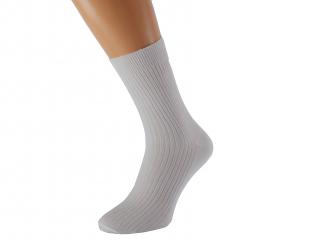 Zdravotní ponožky bez lemu LUKÁŠ KUKS Barva: Bílé, Velikost: EUR 41-42 (UK 7-8)