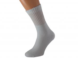 Zdravotní ponožky se stříbrem RELAX KUKS Barva: Bílé, Velikost: EUR 36-38 (UK 4-5)