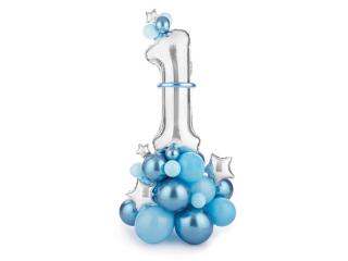 Balónkový buket 1 modrá