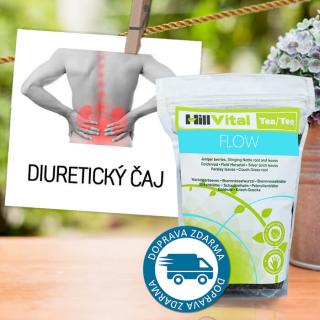 HillVital | Čaj Flow - diuretický čaj na čištění ledvin 150 g