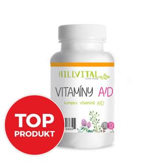 HillVital | Vitamín A - D - pokožka, nehty a vlasy 100 ks