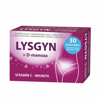 Lysgyn + D-manóza 30 tablet