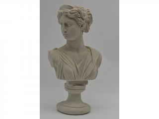 Busta Artemis - kamenná socha z pískovce