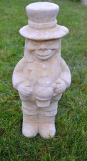 Vodníček - kamenná socha z pískovce
