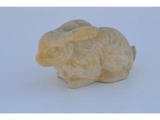 Zajíček - kamenná socha z pískovce