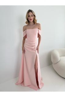 Šaty ALYNE nude pink VELIKOST: M