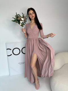 Šaty JULIETTE CLASSIC starorůžová VELIKOST: M/L