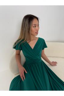 Šaty LILLY smaragd VELIKOST: L/XL