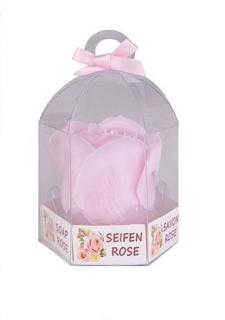 Accentra - Mýdlový květ růžové růže v dárkovém boxu  Mýdlový květ růže 5 g