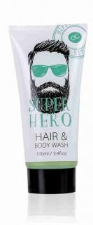 Accentra - Sprchový gel a šampon Hipster Style  Sprchový gel/šampon 100 ml Barva: Zelená