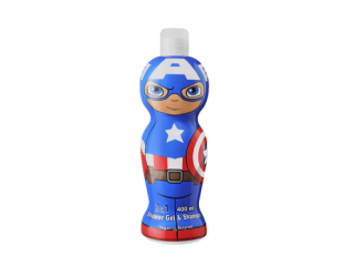 CAPTAIN AMERICA - sprchový gel a šampón 2v1  Sprchový gel a šampón - 400 ml