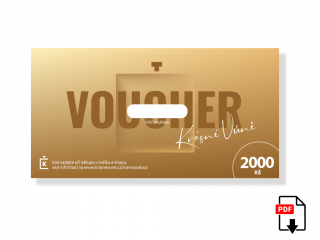 Dárkový poukaz - 2000 Kč (PDF)  Dárkový poukaz