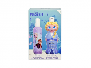 FROZEN - kosmetická dárková sada  Tělový sprej 200 ml + sprchový gel a šampón 2v1 400ml