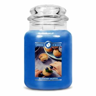 Goose Creek - Borůvkový muffin  Aromatická svíčka v dóze 680 g