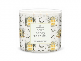 Goose Creek - Halloween - Martini z kyselých bonbónů  Aromatická svíčka ve skle 411 g