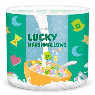 Goose Creek -  Šťastný marshmallow- Cereální kolekce  Aromatická svíčka ve skle 411 g