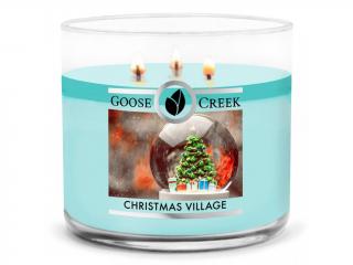 Goose Creek -  Vánoční vesnice  Vonná svíčka 411 g