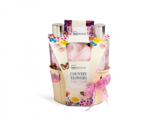 IDC Institute - COUNTRY FLOWERS BUCKET  Dárková sada