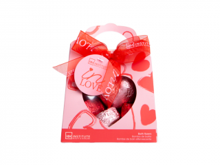 IDC Institute - IN LOVE BATH BOMBS PACK  Dárková sada