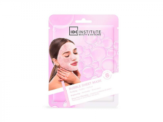 IDC Institute - Pink Sheet Bubble Mask  Pleťová maska