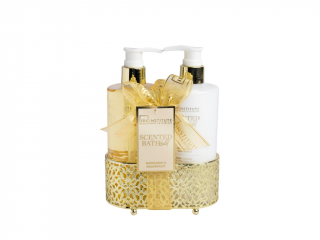 IDC Institute - SCENTED BATH GOLD SHOWER DUO  Dárková sada
