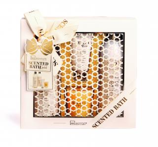 IDC Institute - Voňavá kosmetická sada Gold Elegant Box  Kosmetická sada 4 produkty
